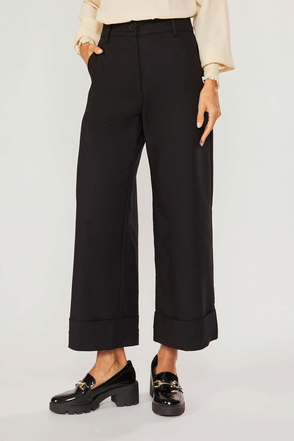 Black Tailored Trousers