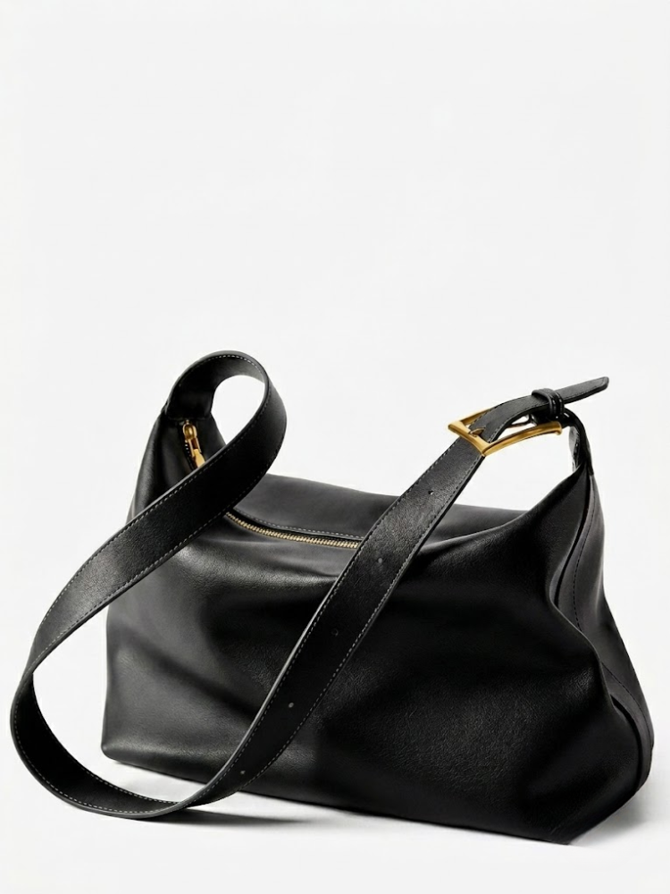 Amelia Buckle Shoulder Bag