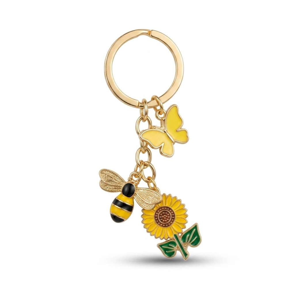 Gold Bee Charm