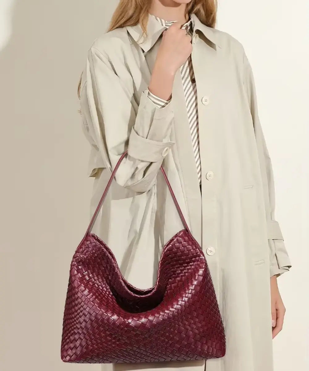 Margaret Woven Tote Bag