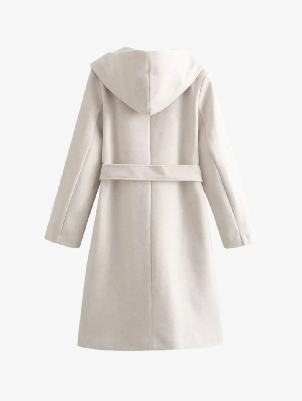 Coat with Hood and Drawstring