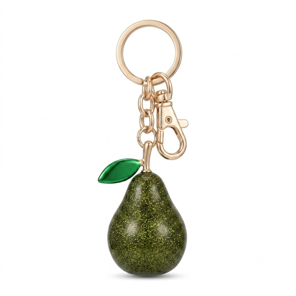 Gold Pear Charm