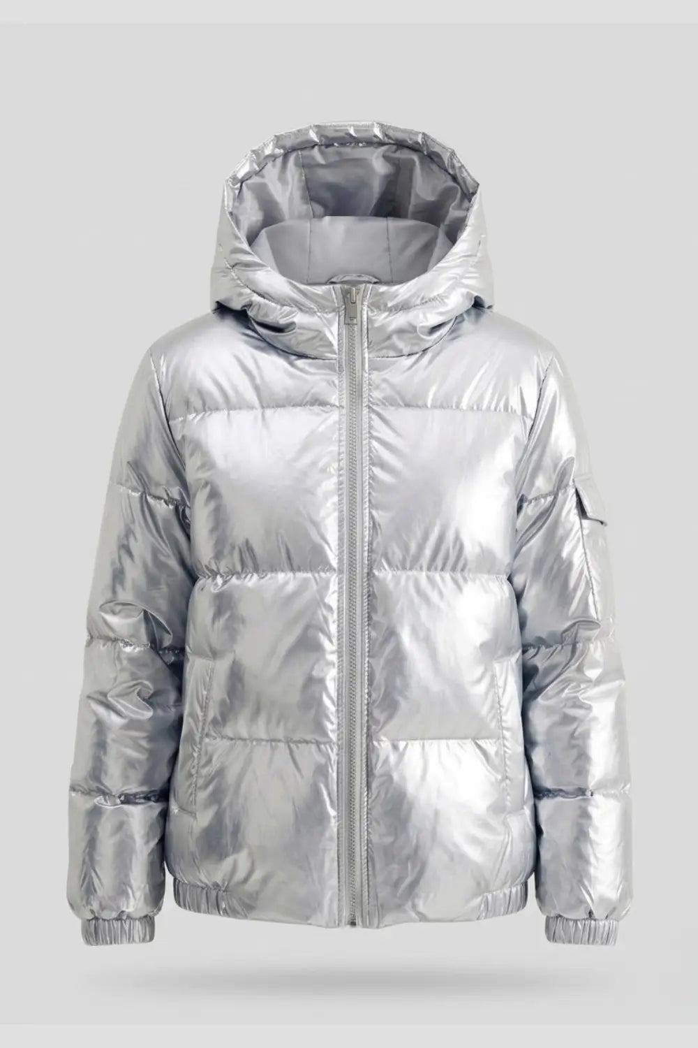 Women's Waterproof Insulated Puffer Jacket - Technical Windproof Winter Coat