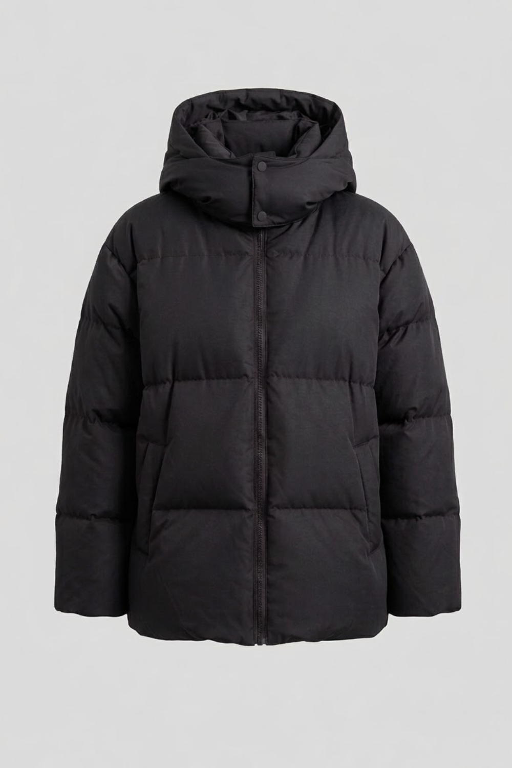 Women's Insulated Puffer Jacket - Oversized Hooded Winter Coat