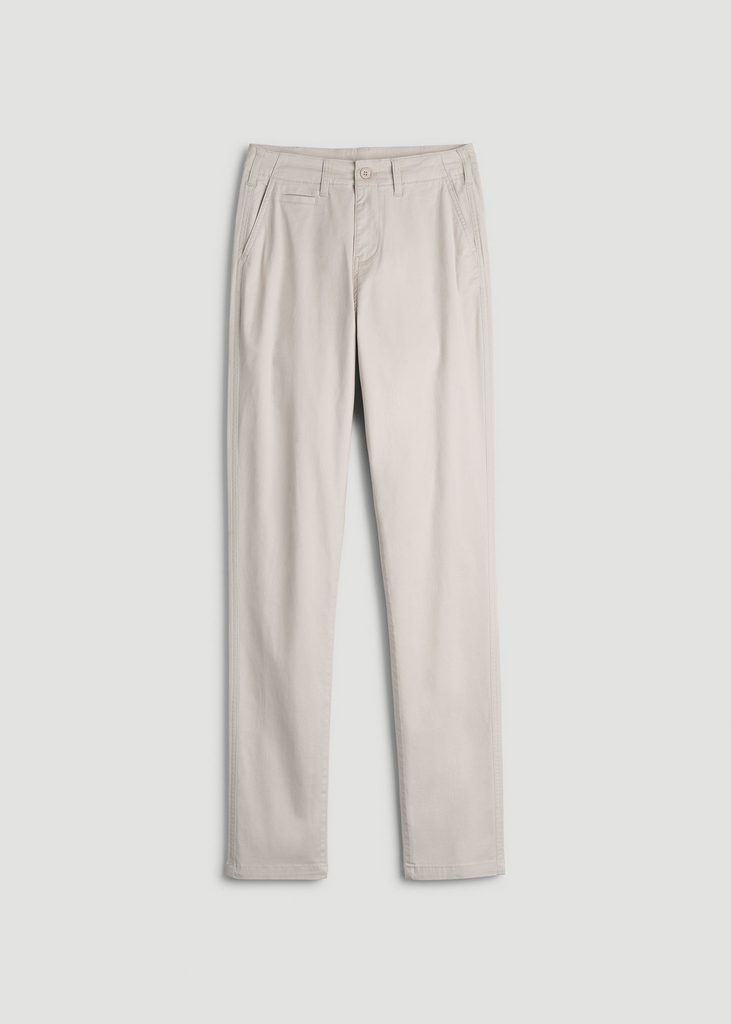 High Rise Tapered Chino Pants Vanilla Latte