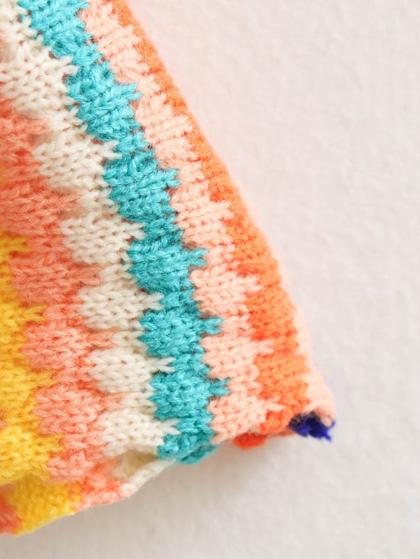 Knitted Jacket - Rainbow