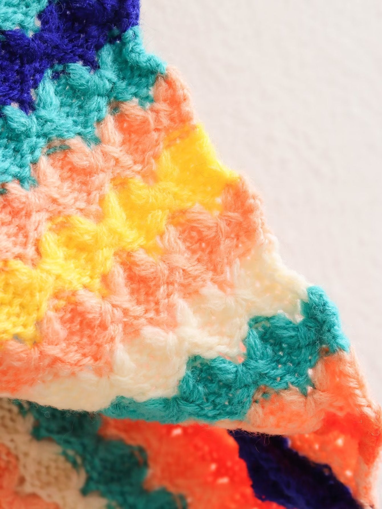 Knitted Jacket - Rainbow