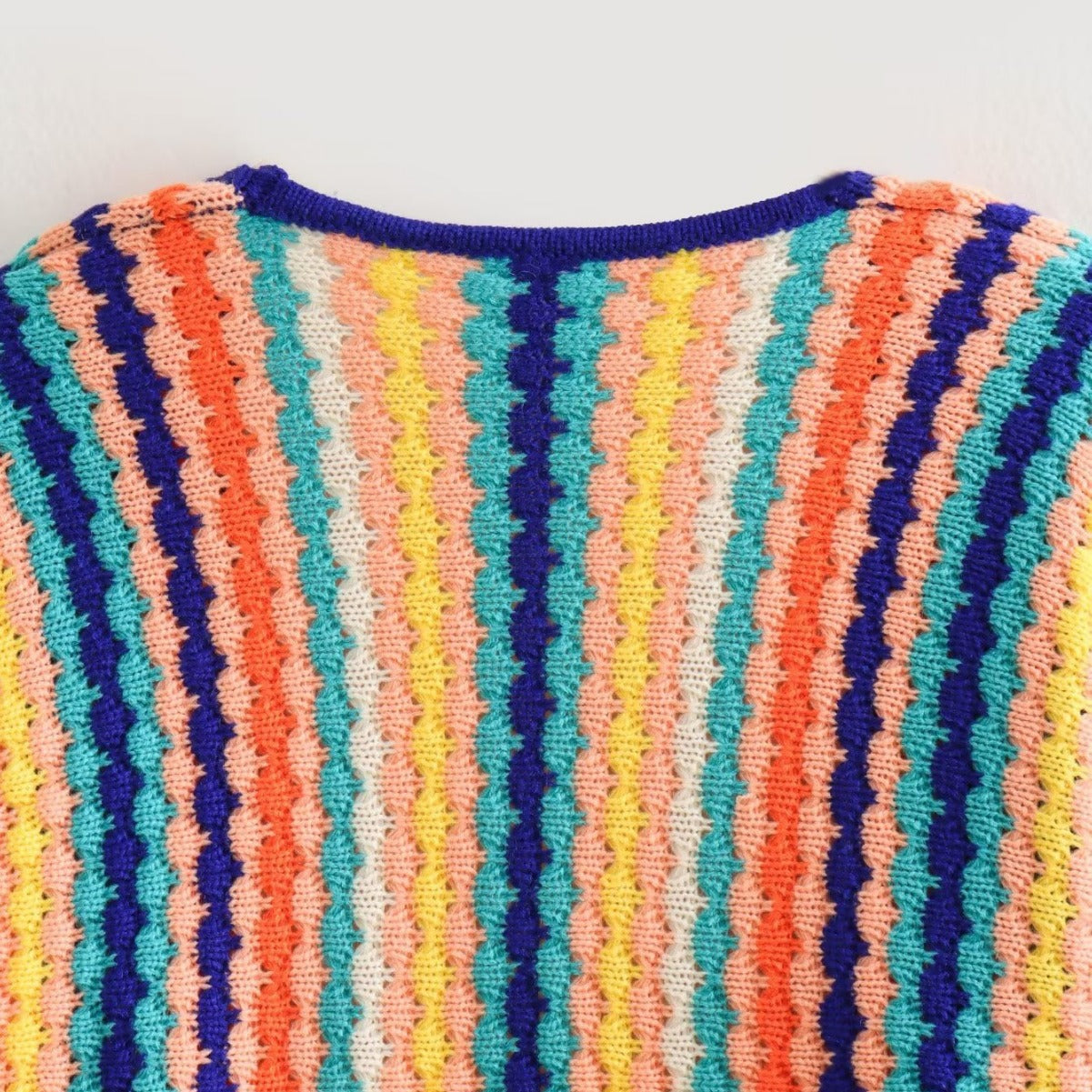 Knitted Jacket - Rainbow