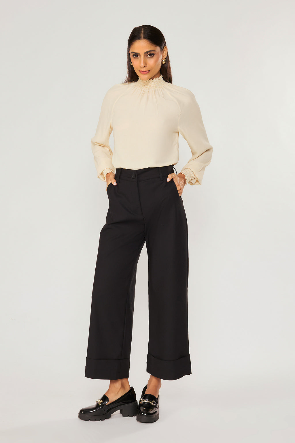 Black Tailored Trousers