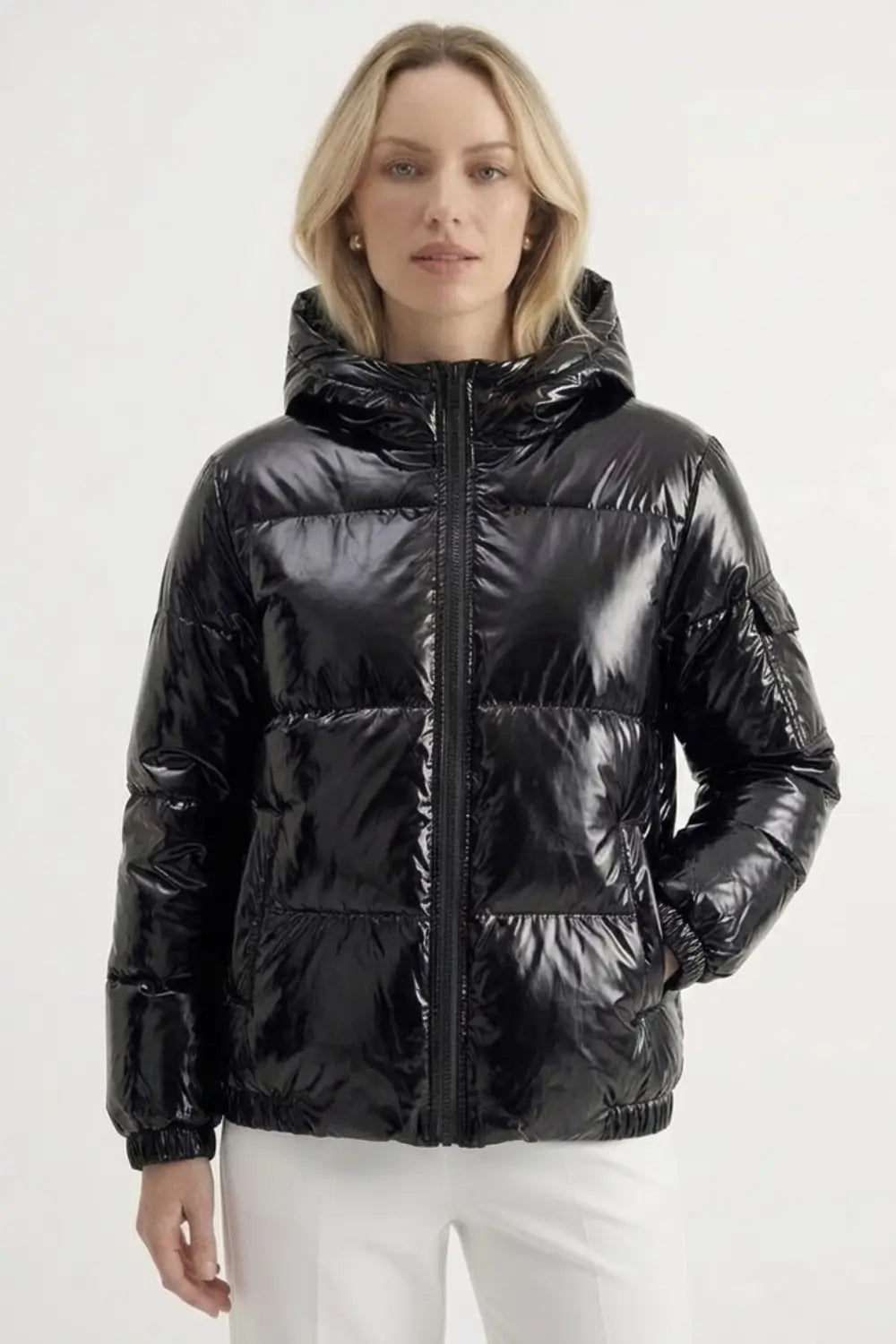 Women's Waterproof Insulated Puffer Jacket - Technical Windproof Winter Coat