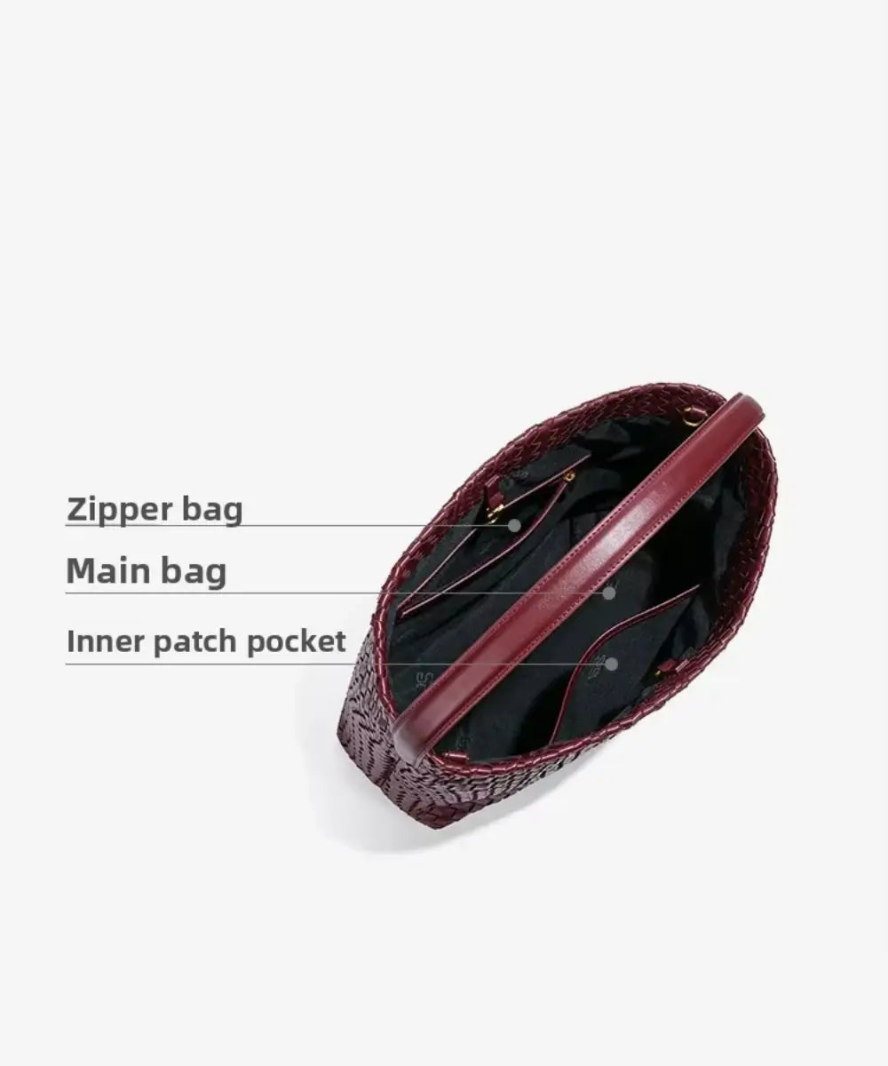 Margaret Woven Tote Bag