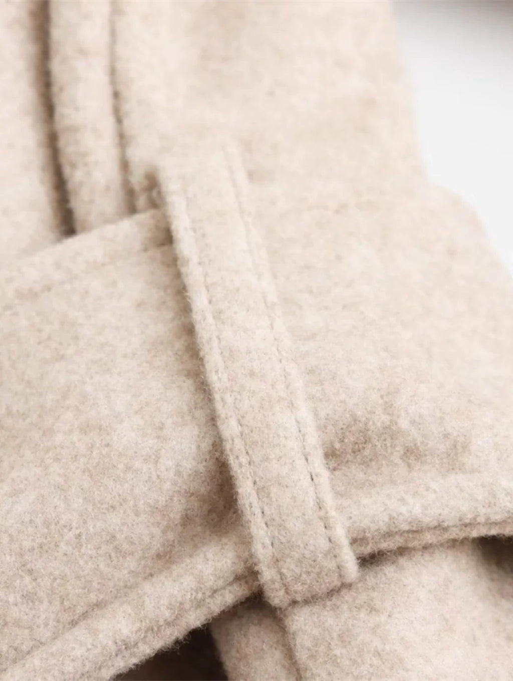 Coat with Hood and Drawstring