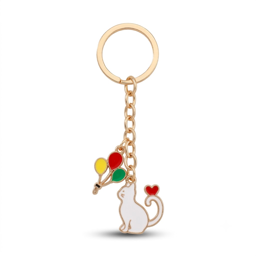 Gold Cat Charm