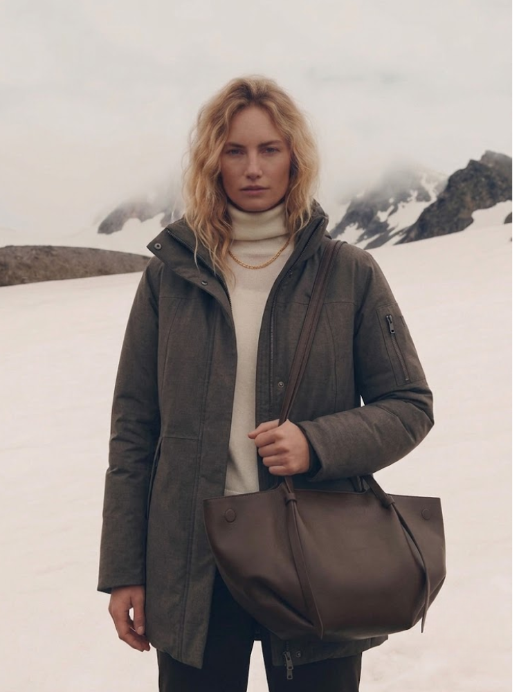 Elena Ruched Hobo Bag