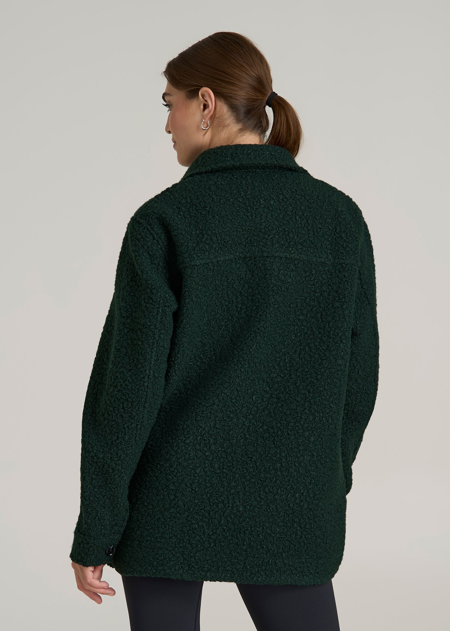 Women's Boucle Tall Coat