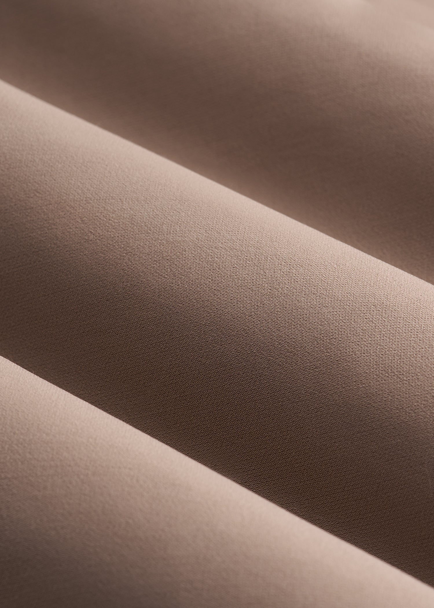 Ruched Jersey Midi Dress Dark Sand