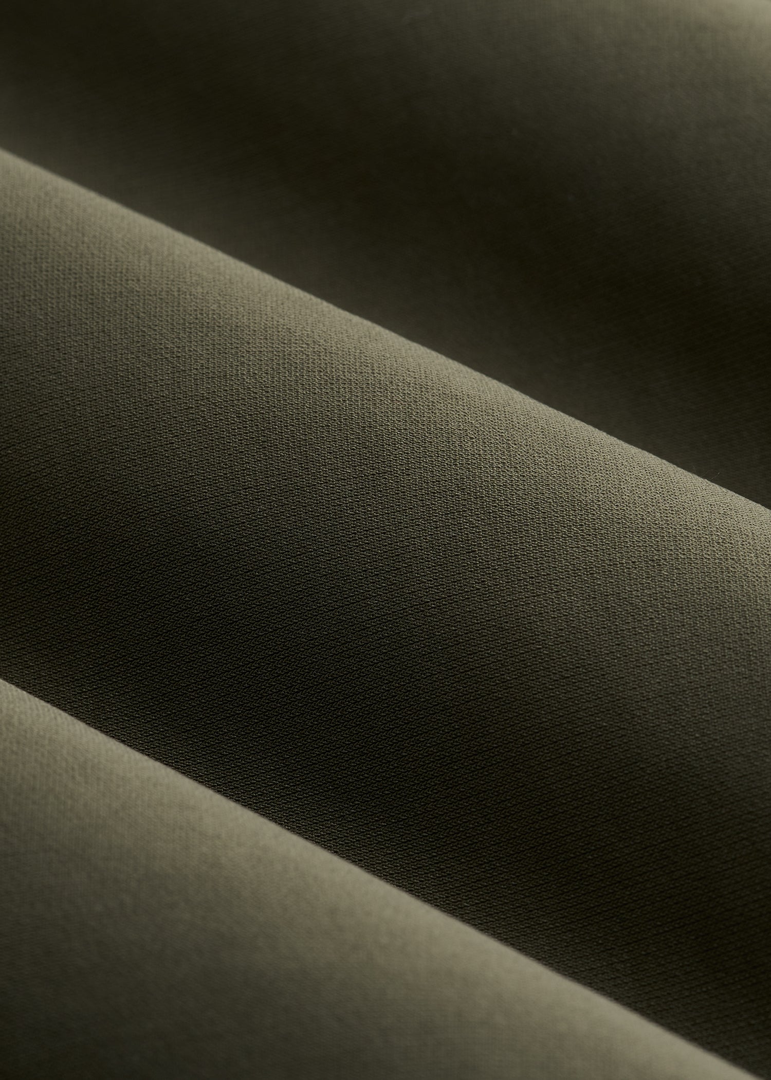 Ruched Jersey Midi Dress Forest Night