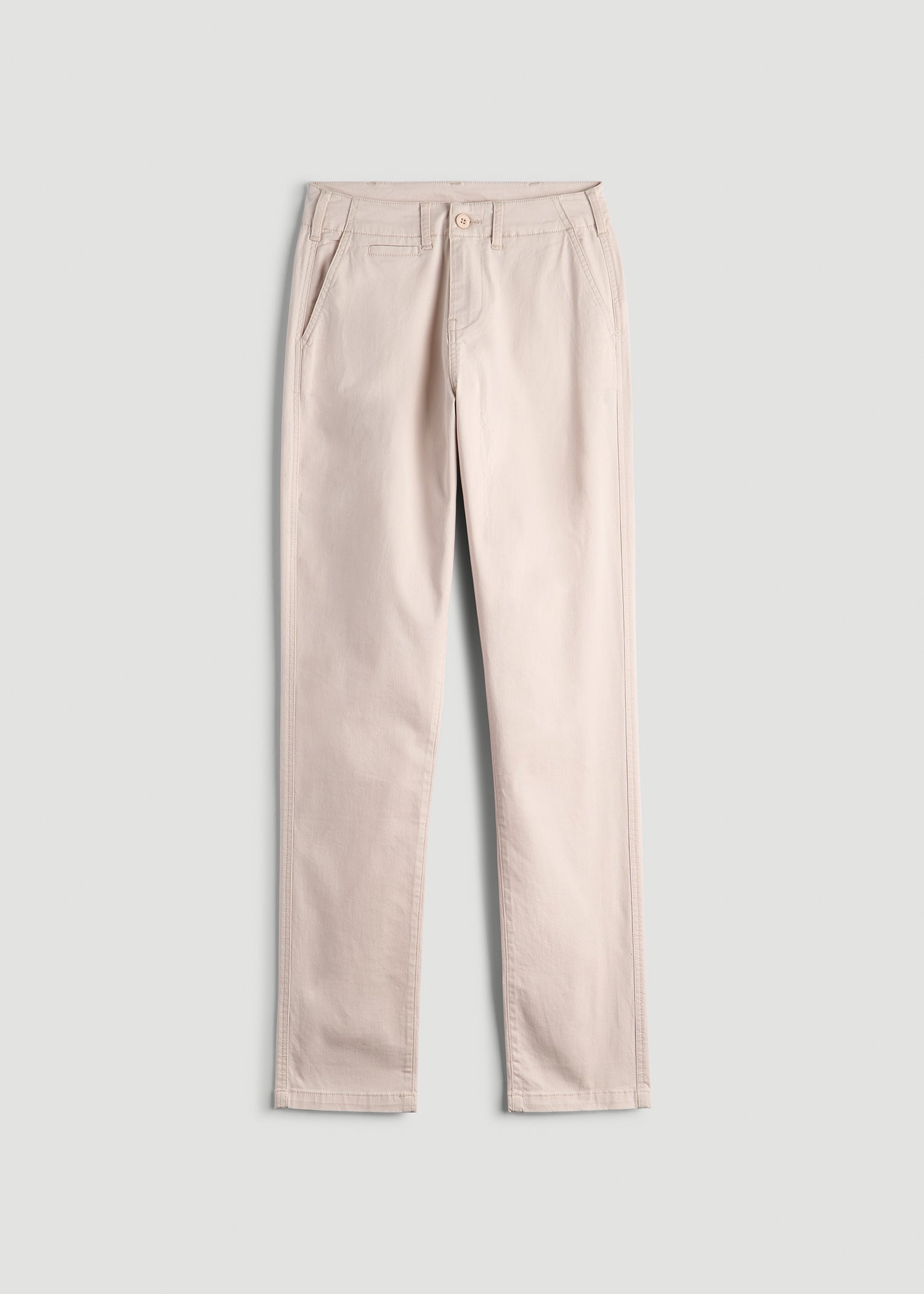 High Rise Tapered Chino Pants Shell
