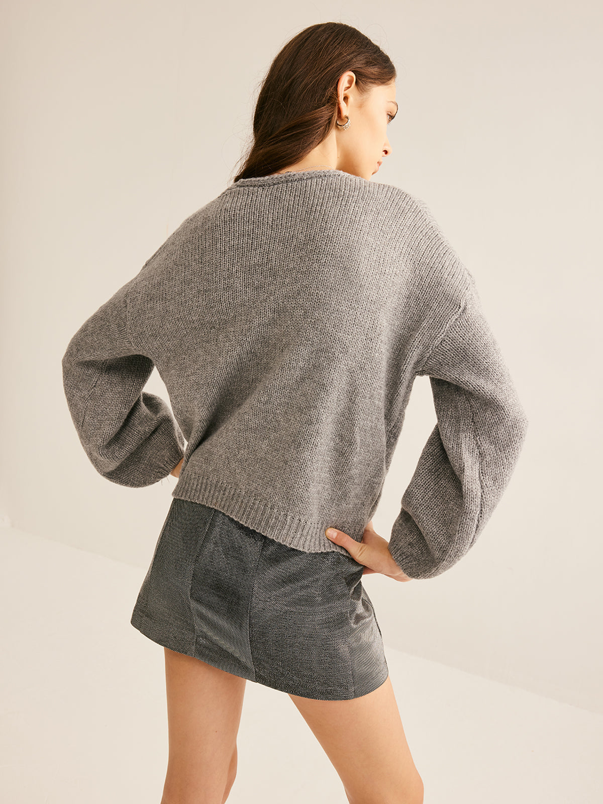 Knotted Cardigan