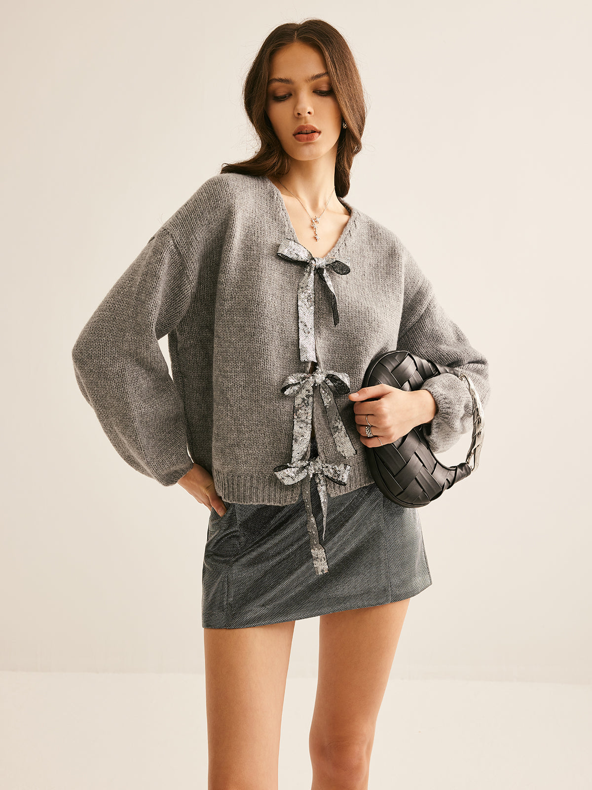 Knotted Cardigan