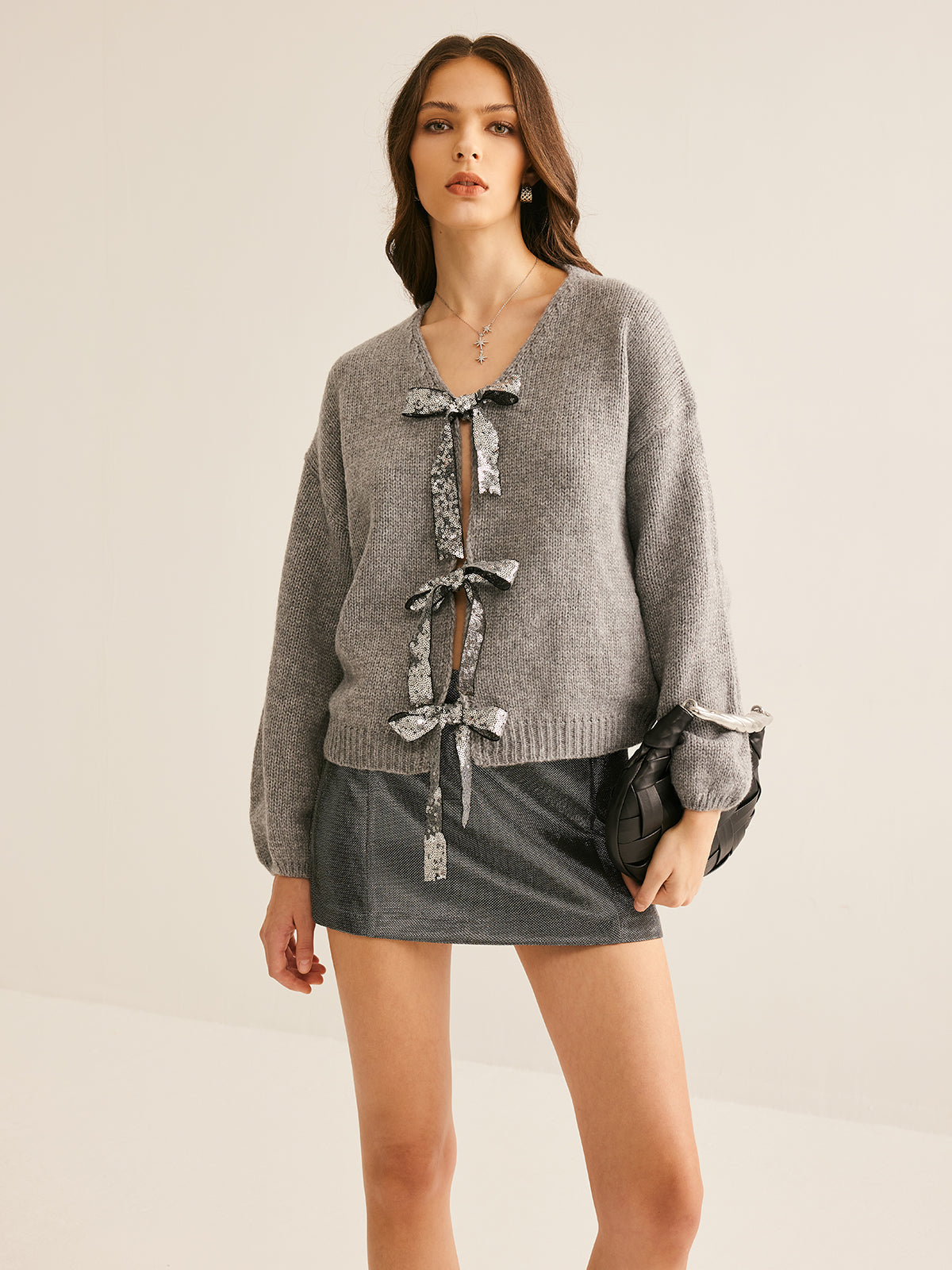 Knotted Cardigan