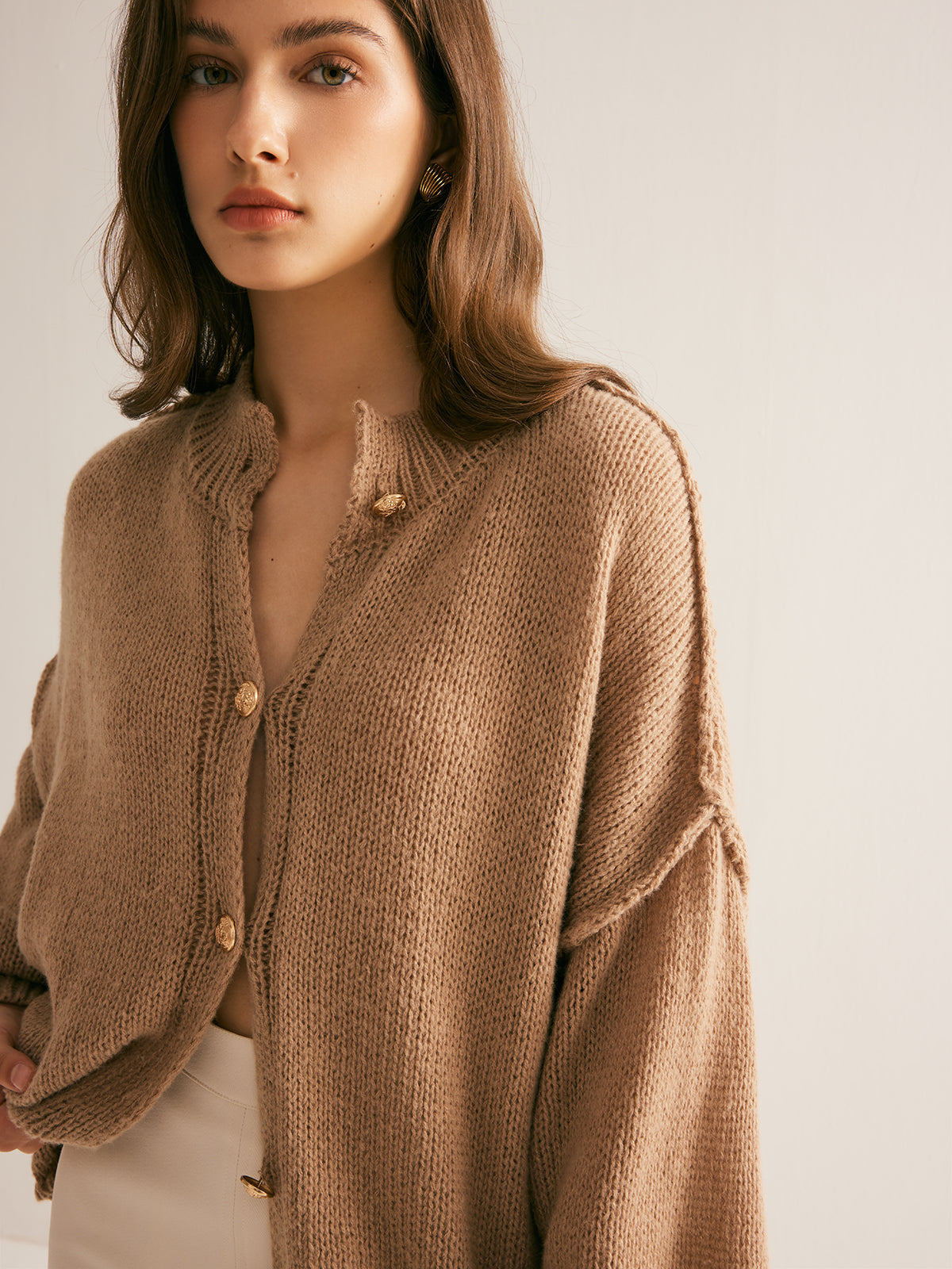 Lemaitre Cardigan with Buttons