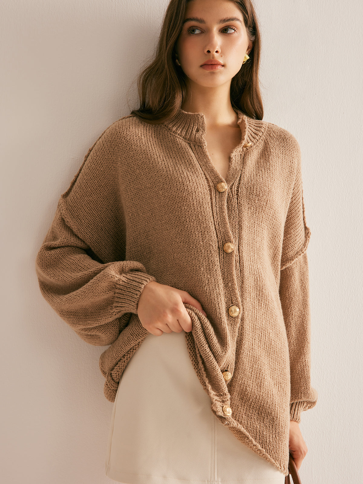 Lemaitre Cardigan with Buttons