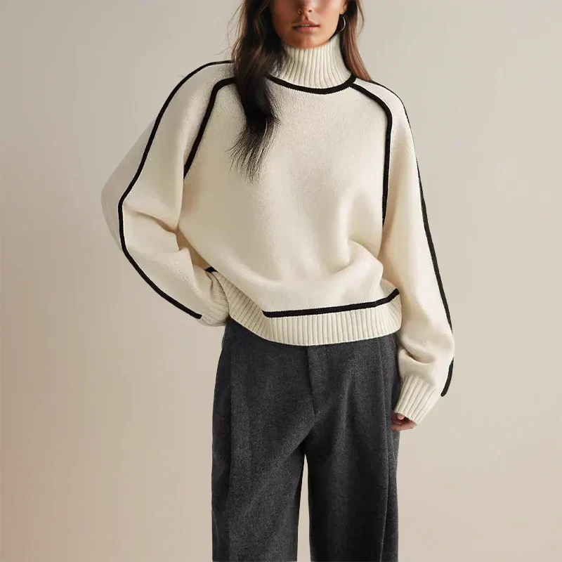 High Neck Sweater - Nina
