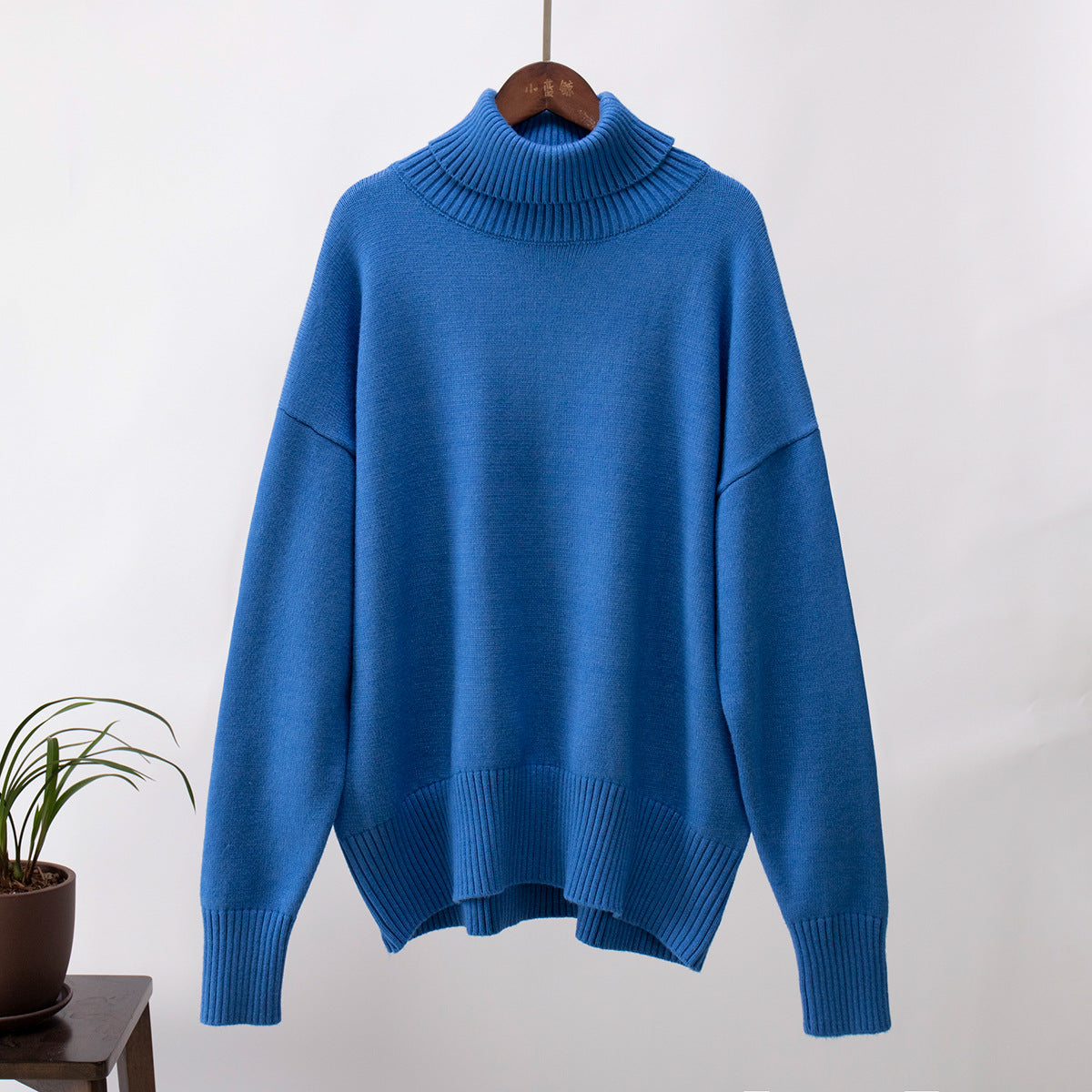 High Neck Sweater - Coralie