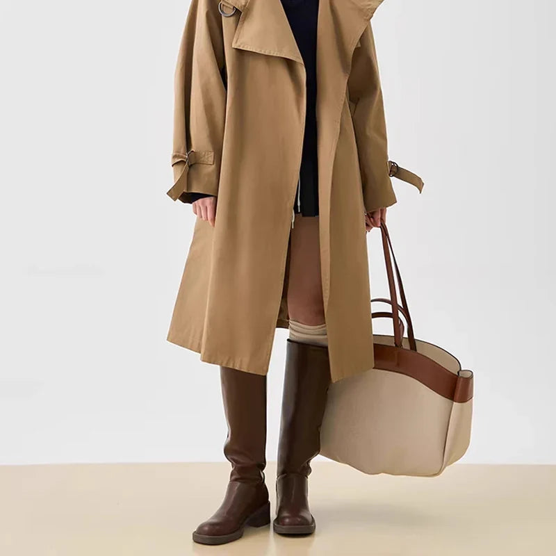 Cleo Leather Tote Bag