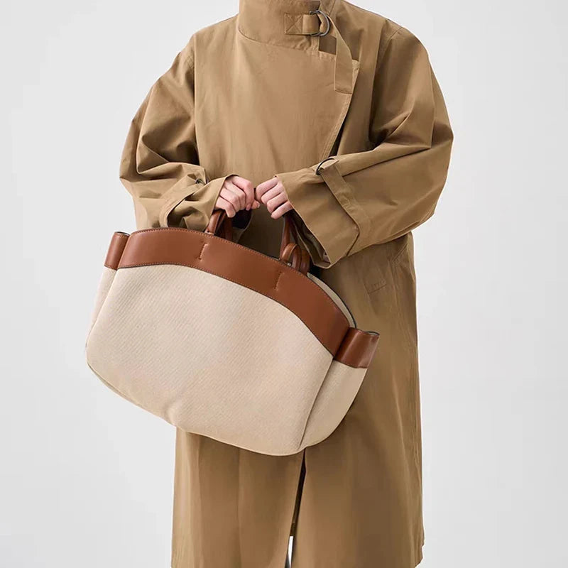 Cleo Leather Tote Bag