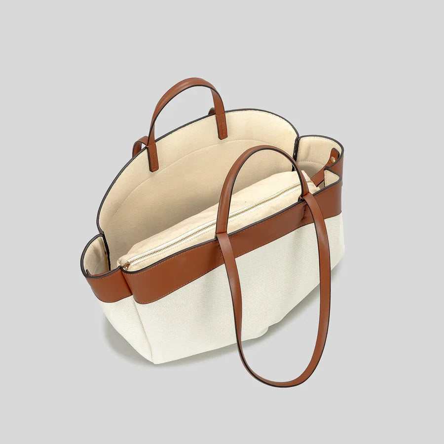 Cleo Leather Tote Bag