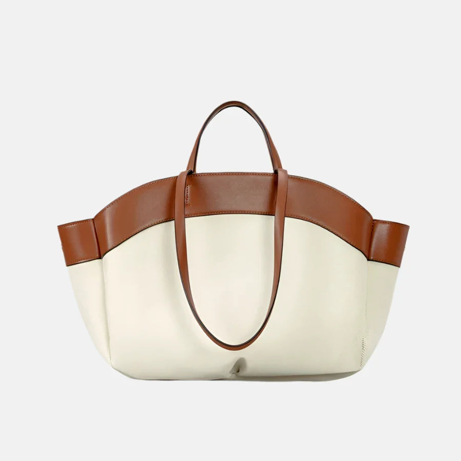 Cleo Leather Tote Bag