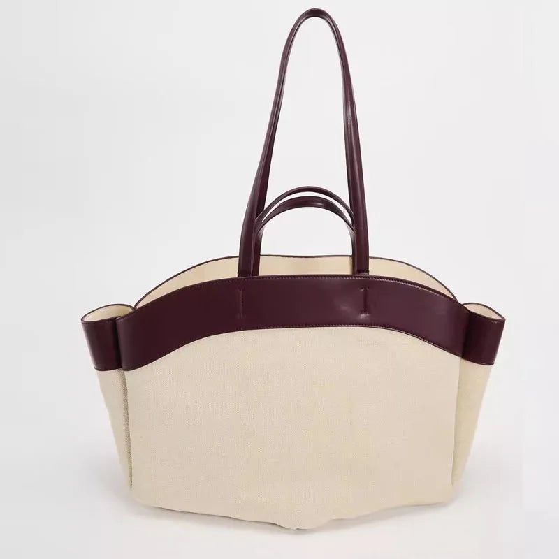 Cleo Leather Tote Bag
