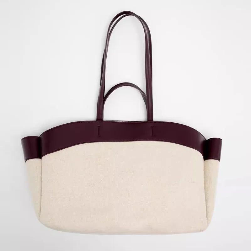 Cleo Leather Tote Bag