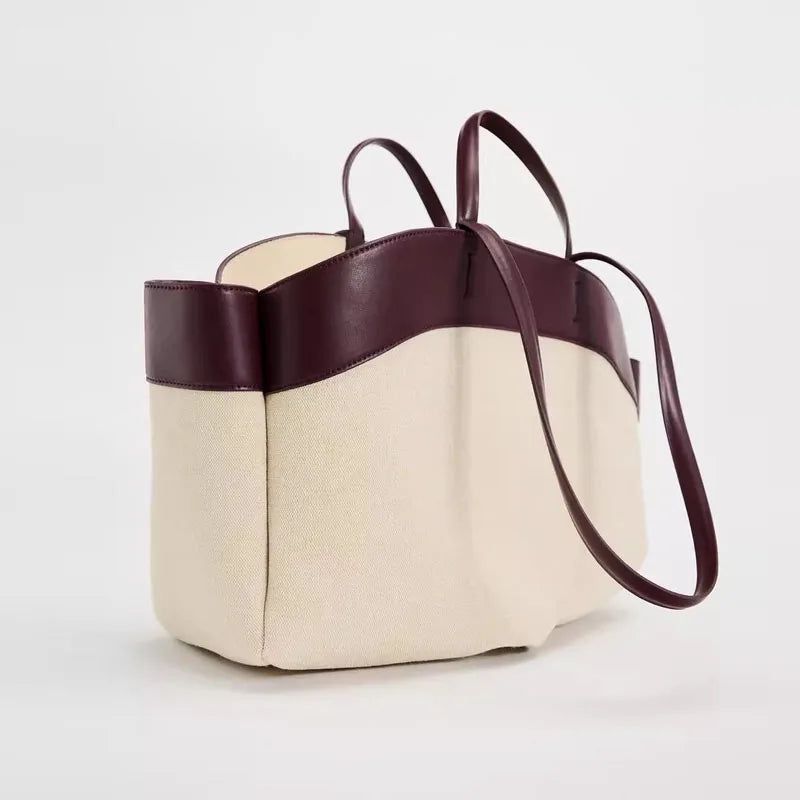 Cleo Leather Tote Bag